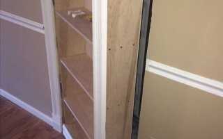 На что крепятся двери в шкафу