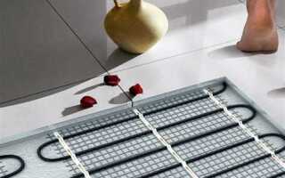 Как утеплить пол под плитку