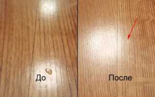 Как убрать сколы на мебели в домашних условиях