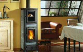 Какая температура в печи на дровах