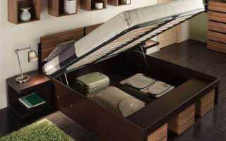 Кровать как будто в воздухе