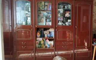 Советская стенка в современном интерьере как обыграть