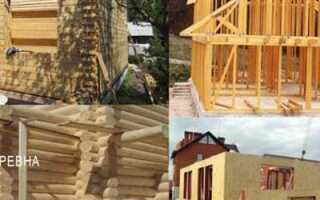 Клееный брус или каркасный дом что лучше