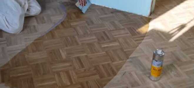 Как стелить паркет на деревянный пол