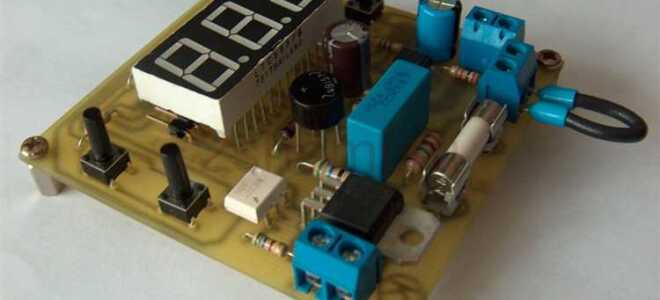 Фазовый регулятор мощности как подключить