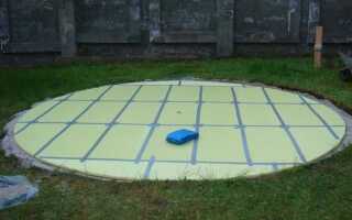 Что подложить под бассейн каркасный при установке на землю