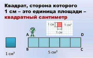 Как из метра получить квадратный метр