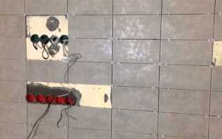 Как выровнять плитку на стене если пошла криво