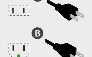 Японская вилка для розетки как выглядит