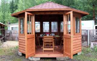 Как укрепить беседку чтобы не шаталась