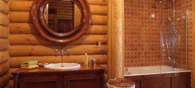 Чем покрасить ванную комнату в деревянном доме