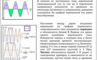 Чем отличается переменный ток от постоянного