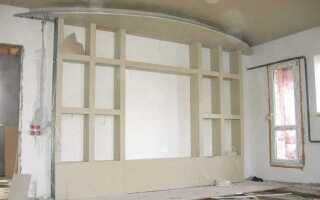 Как нарастить стену из гипсокартона