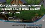 Как устроена канализация в многоэтажном доме
