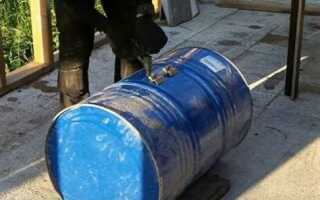 Как сделать из бочки умывальник для дачи