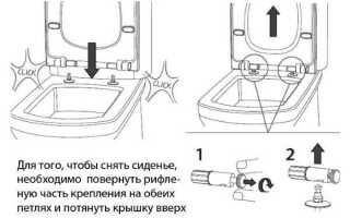 Как установить стульчак на унитаз