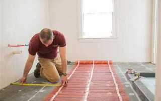 Как сделать теплый пол в квартире с индивидуальным отоплением