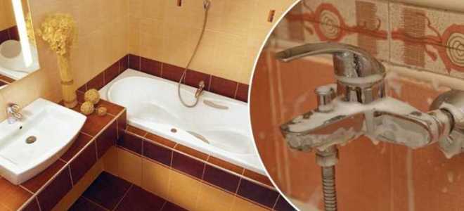 Мыльный налет в ванной как убрать