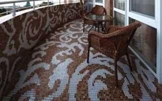 Что положить на пол на балконе