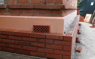 Разрушается кирпич на цоколе что делать