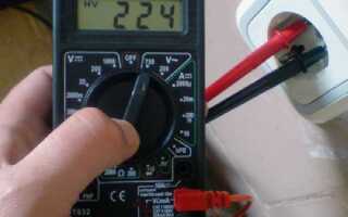 Как проверить есть ли напряжение в розетке