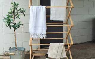 Как сделать сушилку для белья своими руками