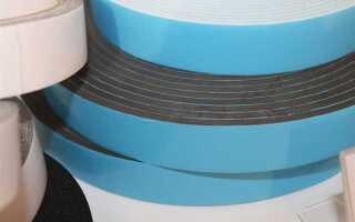 Какой вес выдерживает двухсторонний скотч