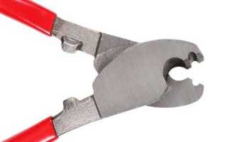 Как наточить кусачки для проводов