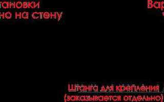 Как крепить воздуховод к стене