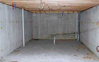 Как выкопать подвал под готовым домом