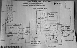 Как подключить тэн к плите мечта