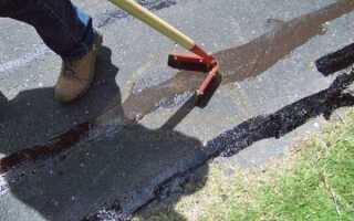 Чем заделать ямы в асфальте своими руками