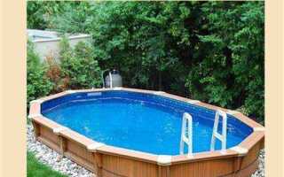 На что поставить надувной бассейн на даче