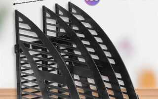 Как собрать картонный лоток для бумаг вертикальный