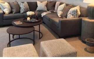 Какой цвет сочетается с серым в интерьере спальни