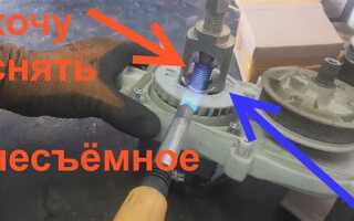 Как снять свечу у газонокосилки