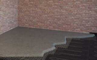 Шуманет 100 как укладывать под стяжку