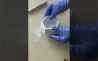 Чем обработать гипсовый подсвечник под воск