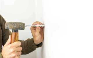 Как забить гвоздь шляпкой вниз