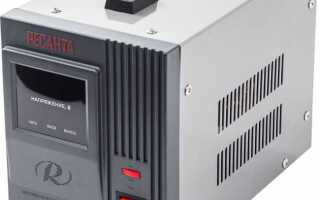 Не включается стабилизатор напряжения ресанта в чем причина