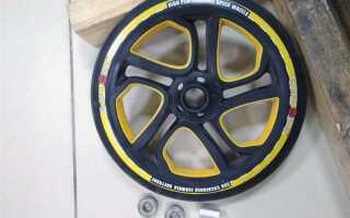 Как поменять подшипник на колесе садовой тачки