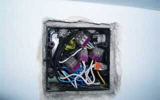 Как распределительная коробка для электропроводки правильно