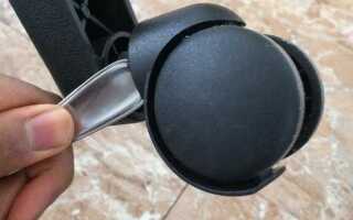 Колеса офисного кресла туго крутятся как устранить