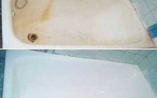 Чем обезжирить ванну перед покраской
