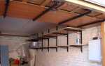Потолок в гараже из чего лучше сделать