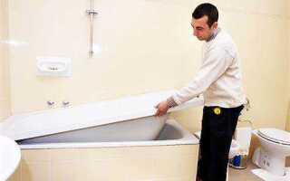 Треснул акриловый вкладыш в ванне что делать