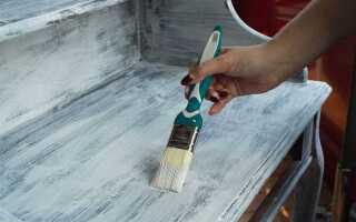 Чем покрасить лакированную мебель без снятия лака