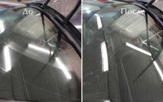 Царапины на лобовом стекле от скребка как убрать