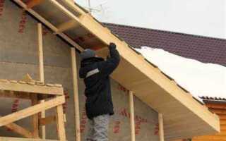 Как сделать карниз на плоской крыше