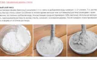 Как разводить гипс г 16